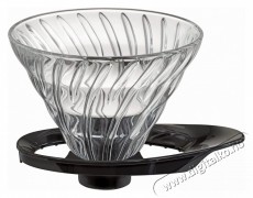 Hario Dripper V60-02, &uuml;veg, fekete Konyhai term&eacute;kek - K&aacute;v&eacute;főző / k&aacute;v&eacute;&ouml;rlő / kieg&eacute;sz&iacute;tő - Filteres k&aacute;v&eacute;főző - 524869