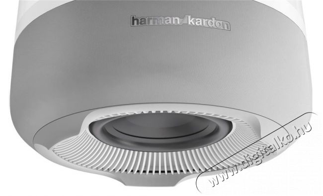 Harman Kardon Aura Bluetooth hangszóró - fehér Audio-Video / Hifi / Multimédia - Hangfal - Hangfalszett - Hálózatról működő vezeték nélküli hangsugárzó - 307659