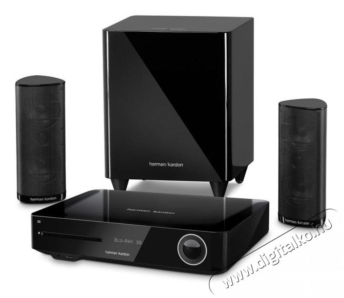 Harman Kardon BDS 385 SAD/230-B2 2.1 házimozi rendszer - fekete Audio-Video / Hifi / Multimédia - Házimozi - Blu-Ray házimozi szett - 305069