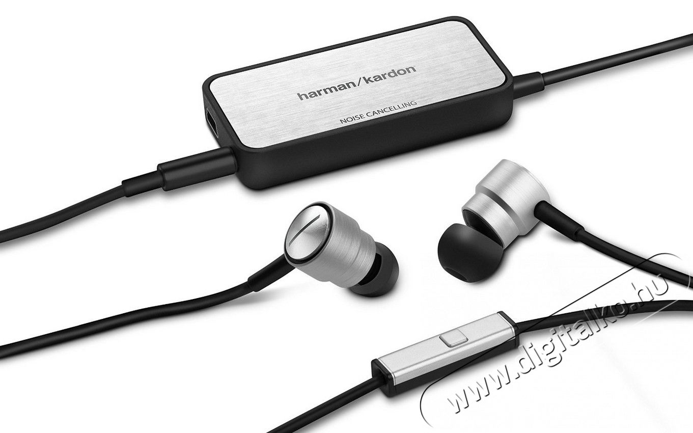 Harman Kardon Soho II NC headset - fekete-ezüst Audio-Video / Hifi / Multimédia - Fül és Fejhallgatók - Fülhallgató mikrofonnal / headset - 307660