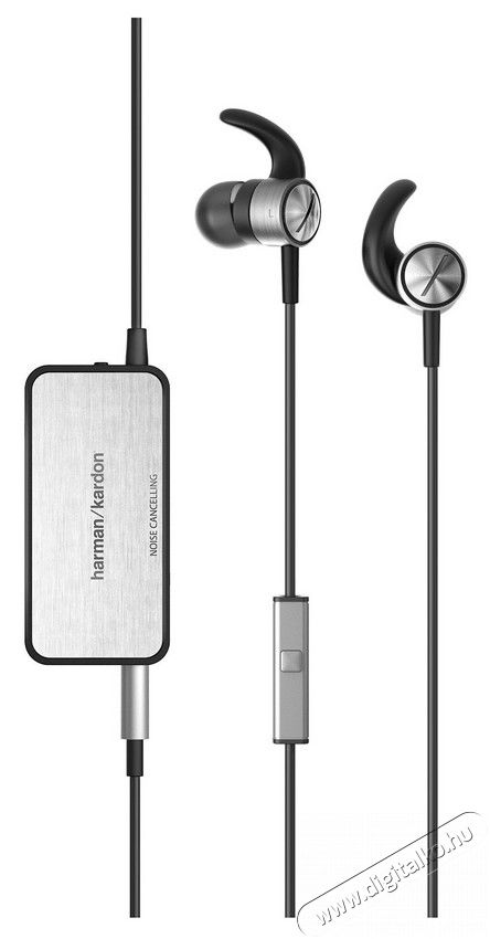 Harman Kardon Soho II NC headset - fekete-ezüst Audio-Video / Hifi / Multimédia - Fül és Fejhallgatók - Fülhallgató mikrofonnal / headset - 307660