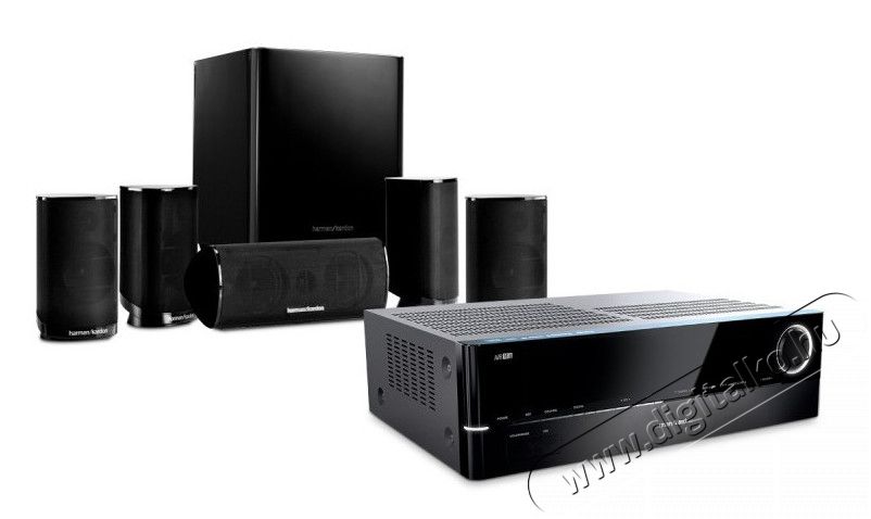 Harman Kardon AVR 161S 5.1 házimozi erősítő + HKTS 9 5.1 hangfalszett Audio-Video / Hifi / Multimédia - Házimozi - Összeállított házimozi szett - 300466