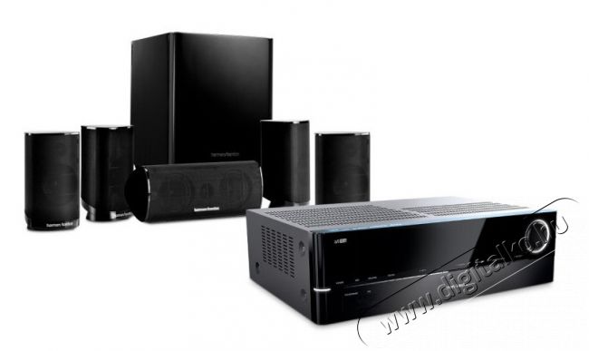 Harman Kardon AVR 161S 5.1 házimozi erősítő + HKTS 9 5.1 hangfalszett Audio-Video / Hifi / Multimédia - Házimozi - Összeállított házimozi szett - 300466