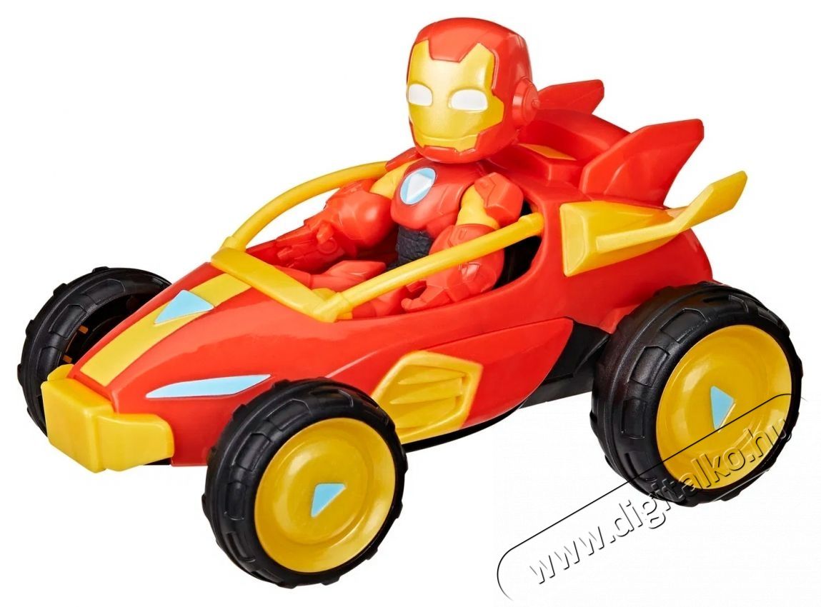 Hasbro Marvel Iron Man and His Awesome Friends Iron Man j&aacute;rmű &eacute;s figura H&aacute;ztart&aacute;s / Otthon / K&uuml;lt&eacute;r - J&aacute;t&eacute;k / Sport - J&aacute;t&eacute;kfigura - 531847