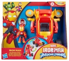 Hasbro Marvel Iron Man and His Awesome Friends Iron Man Mech-j&aacute;rmű. 2in1 &eacute;s figura H&aacute;ztart&aacute;s / Otthon / K&uuml;lt&eacute;r - J&aacute;t&eacute;k / Sport - J&aacute;t&eacute;kfigura - 531840