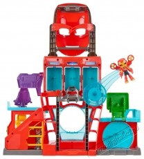 Hasbro Marvel Iron Man and His Awesome Friends Iron Quarters H&aacute;ztart&aacute;s / Otthon / K&uuml;lt&eacute;r - J&aacute;t&eacute;k / Sport - J&aacute;t&eacute;kfigura - 531838