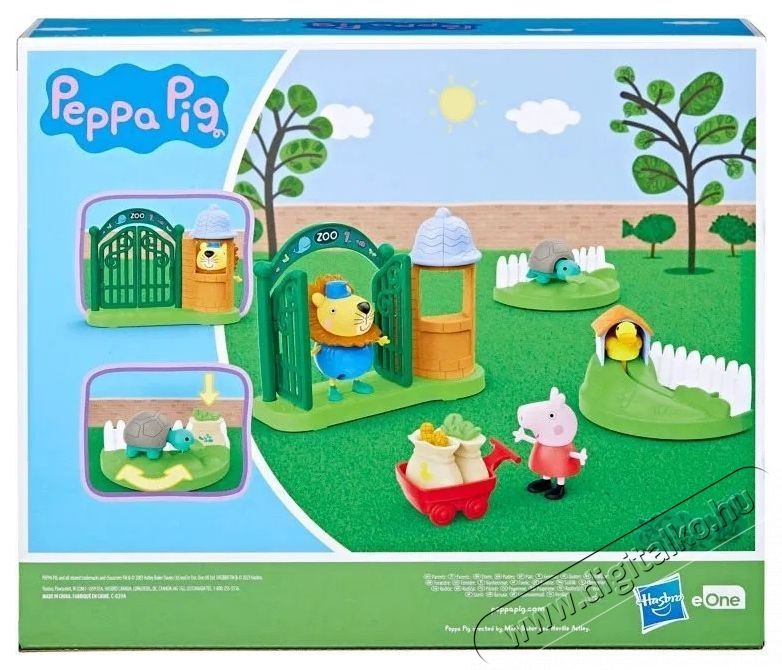 Hasbro Peppa malac &Aacute;llatkerti &eacute;lm&eacute;nyek H&aacute;ztart&aacute;s / Otthon / K&uuml;lt&eacute;r - J&aacute;t&eacute;k / Sport - J&aacute;t&eacute;kfigura - 531836