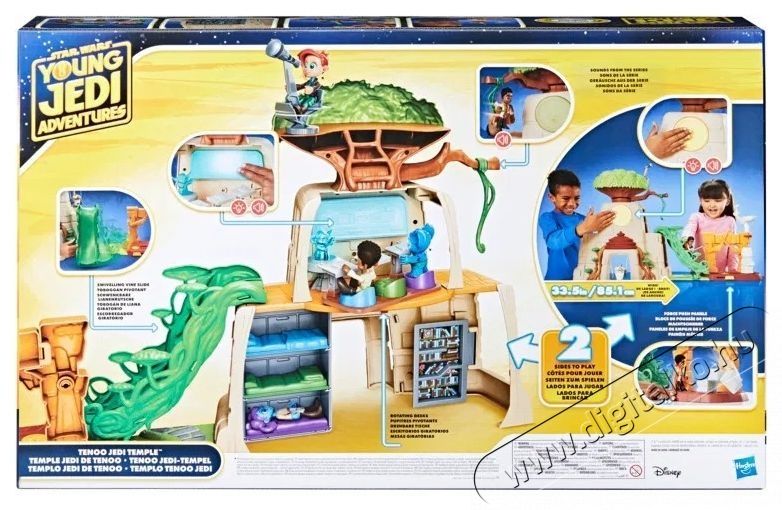 Hasbro Star Wars Tenoo Jedi templom j&aacute;t&eacute;kb&aacute;zis H&aacute;ztart&aacute;s / Otthon / K&uuml;lt&eacute;r - J&aacute;t&eacute;k / Sport - J&aacute;t&eacute;kfigura - 531839