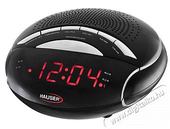 Hauser CL-8024 ébresztőórás rádió Audio-Video / Hifi / Multimédia - Rádió / órás rádió - Ébresztőórás rádió - 284284