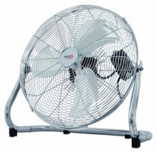 Hauser F4004 ventilátor - króm Háztartás / Otthon / Kültér - Ventilátor / Légkondicionáló - Álló / padló ventilátor - 299094