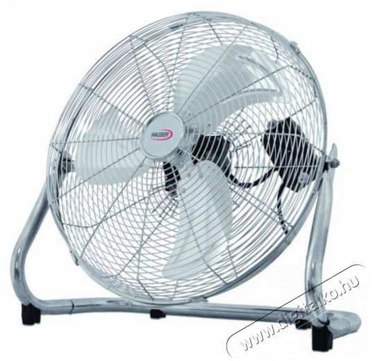 Hauser F4004 ventilátor - króm Háztartás / Otthon / Kültér - Ventilátor / Légkondicionáló - Álló / padló ventilátor - 299094