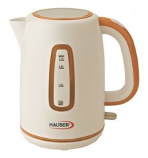 Hauser JK-818 vízforraló - fehér/narancs Konyhai termékek - Vízforraló / teafőző - 284230