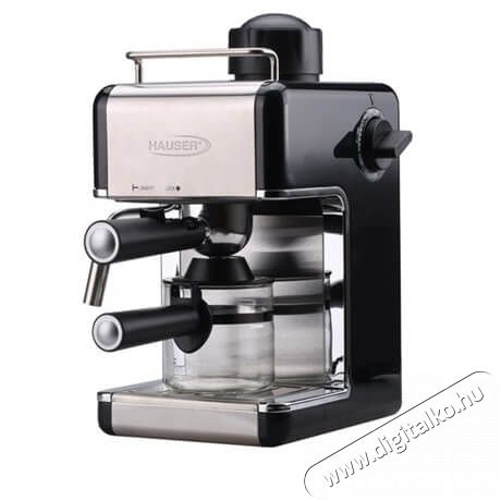 Hauser CE-929B presszó kávéfőző - fekete Konyhai termékek - Kávéfőző / kávéörlő / kiegészítő - Presszó kávéfőző - 347339
