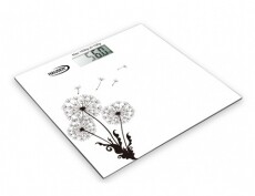 Hauser DPS204W személymérleg - fehér/mintás Szépségápolás / Egészség - Mérleg - Személy mérleg - 311785