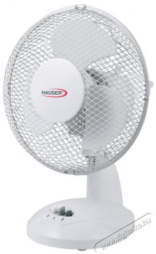 Hauser F25 asztali ventilátor - fehér Háztartás / Otthon / Kültér - Ventilátor / Légkondicionáló - Asztali ventilátor - 338099