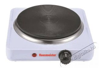 Hausmeister HM6131 elektromos főzőlap Konyhai termékek - Sütő-főzőlap, tűzhely (szabadonálló) - Elektromos főzőlap (szabadonálló)