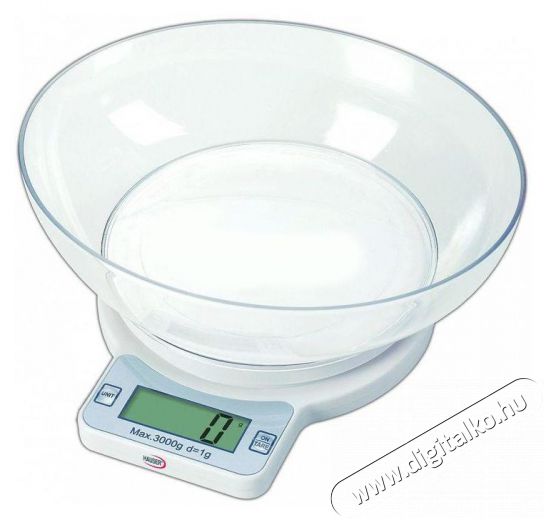 Hauser DKS-1051 digitális konyhai mérleg Konyhai termékek - Konyhai mérleg - 284244