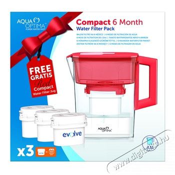 Hauser Compact vízszűrős kancsó Konyhai termékek - Vízszűrő - Vízszűrő - 284277