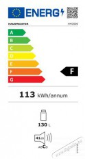 Hausmeister HM3500 HŰTŐ EGYAJTÓS Konyhai termékek - Hűtő, fagyasztó (szabadonálló) - Egyajtós hűtő - 484738