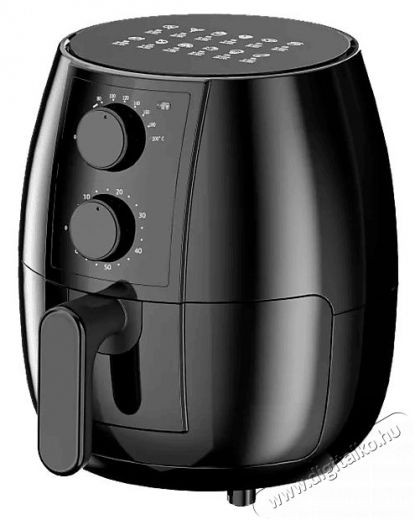 Hausmeister HM 6932 BIO FRITU Forrólevegős sütő, 1000 W, fekete, 2,5L Konyhai termékek - Konyhai kisgép (sütés / főzés / hűtés / ételkészítés) - Olajsütő - 495054