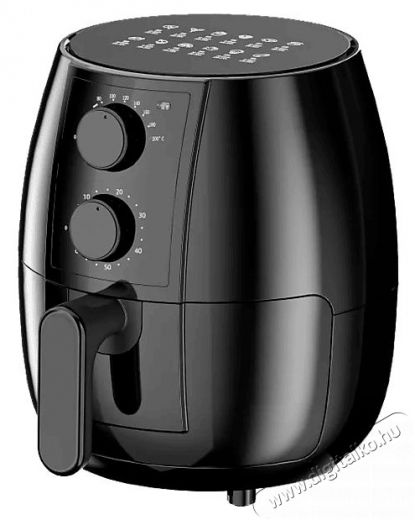 Hausmeister HM 6932 BIO FRITU Forrólevegős sütő, 1000 W, fekete, 2,5L Konyhai termékek - Konyhai kisgép (sütés / főzés / hűtés / ételkészítés) - Olajsütő - 495054