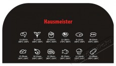 Hausmeister HM 6933 BIO FRITU Forrólevegős sütő, 1500 W, fekete, 5L Konyhai termékek - Konyhai kisgép (sütés / főzés / hűtés / ételkészítés) - Légkeveréses főzőgép / elektromos kukta / multifunkciós sütő - 495053