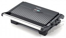 Hausmeister HM 8811 Panini sütő, 1000 W, fekete Konyhai termékek - Konyhai kisgép (sütés / főzés / hűtés / ételkészítés) - Kontakt grill sütő / sütőlap - 495050