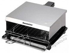 Hausmeister HM 8812 Retro grill szendvics s&uuml;tő, 800 W, ez&uuml;st Konyhai term&eacute;kek - Konyhai kisg&eacute;p (s&uuml;t&eacute;s / főz&eacute;s / hűt&eacute;s / &eacute;telk&eacute;sz&iacute;t&eacute;s) - Melegszendvics / gofri s&uuml;tő - 495051
