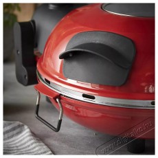 Hausmeister HM 6149 Da Gennaro 1200W 30 cm elektromos pizzasütő, piros Konyhai termékek - Konyhai kisgép (sütés / főzés / hűtés / ételkészítés) - Konyhai különlegesség - 495052