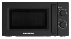 HAUSBERG Hausberg HB-8008NG fekete mikrohullámú sütő 20L 700W Konyhai termékek - Mikrohullámú sütő - Mikrohullámú sütő (szabadonálló) - 501504
