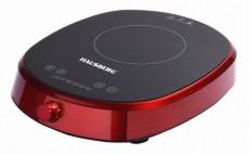 HAUSBERG HB-1527RS 2000W-os vörös elektromos egylapos indukciós főzőlap érintésvezérléssel Konyhai termékek - Sütő-főzőlap, tűzhely (szabadonálló) - Indukciós főzőlap (szabadonálló) - 501656
