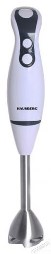 HAUSBERG HB-7672AB 300W fehér botmixer turbó sebesség fokozattal Konyhai termékek - Konyhai kisgép (előkészítés / feldolgozás) - Botmixer - 502449