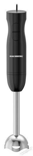 HAUSBERG HB-7701NG 500W fekete 3 az 1-ben botmixer üvegkancsóval Konyhai termékek - Konyhai kisgép (előkészítés / feldolgozás) - Botmixer - 502407