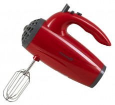 HAUSBERG HB-4119RS 300W vörös elektromos kézimixer réz motorral Konyhai termékek - Konyhai kisgép (előkészítés / feldolgozás) - Kézi mixer - 502544