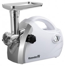 HAUSBERG HB-3430AB 1800W fekete elektromos húsdaráló réz motor Konyhai termékek - Konyhai kisgép (előkészítés / feldolgozás) - Húsdaráló - 505141