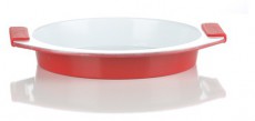 HAUSBERG ERT-MN 752 kerámia bevonatú kerek tapadásmentes tepsi 29 x 26,5cm Konyhai termékek - Edény - Sütőtepsi / sütőforma - 507571