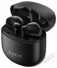 Havit TW976 Black Audio-Video / Hifi / Multimédia - Fül és Fejhallgatók - Fülhallgató mikrofonnal / headset - 518740
