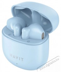 Havit TW976 Blue vezeték nélküli fülhallgató Audio-Video / Hifi / Multimédia - Fül és Fejhallgatók - Fülhallgató mikrofonnal / headset - 528968