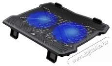 Havit F2075 hűtőpad Iroda &eacute;s sz&aacute;m&iacute;t&aacute;stechnika - Notebook kieg&eacute;sz&iacute;tő - USB laptop hűtő - 533423