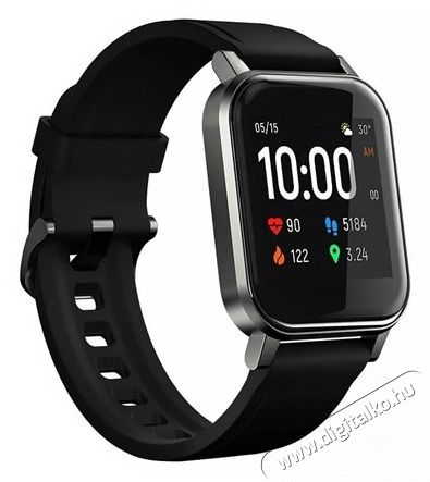 Haylou LS02 SMART WATCH, BLACK OKOS&Oacute;RA Mobil / Kommunik&aacute;ci&oacute; / Smart - Okos eszk&ouml;z - Okos&oacute;ra - 499269