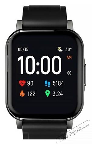 Haylou LS02 SMART WATCH, BLACK OKOS&Oacute;RA Mobil / Kommunik&aacute;ci&oacute; / Smart - Okos eszk&ouml;z - Okos&oacute;ra - 499269