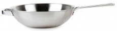 Healthy and tasty HT1006 30 cm-es wok serpenyő - rozsdamentes Konyhai termékek - Edény - Wok serpenyő - 338047