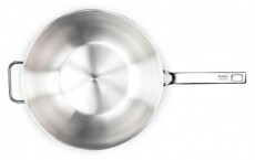 Healthy and tasty HT1006 30 cm-es wok serpenyő - rozsdamentes Konyhai termékek - Edény - Wok serpenyő - 338047