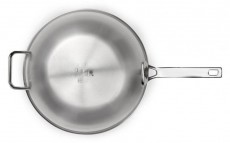 Healthy and tasty HT1006 30 cm-es wok serpenyő - rozsdamentes Konyhai termékek - Edény - Wok serpenyő - 338047