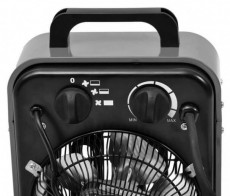 Hecht HECHT3500 Hősugárzó ventilátorral és termosztáttal - 3000W Háztartás / Otthon / Kültér - Fűtés - Fűtőventilátoros hősugárzó - 365661