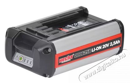 Hecht HECHT000625B akkumulátor 20V 2,5Ah, akku program 6020 Akkuk és töltők - Li-ion akkumulátor és töltő (utángyártott) - Töltő - 378666