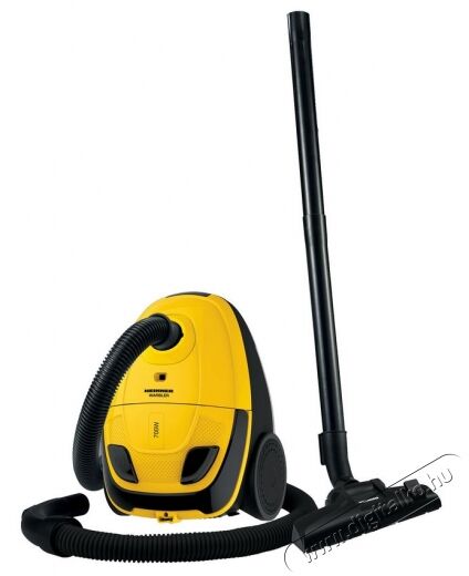 Heinner HVC-MTB700YL Porzsákos porszívó 700W - sárga Háztartás / Otthon / Kültér - Porszívó / takarítógép - Porzsákos porszívó - 353466