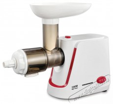 Heinner HMP-1340WH, 1340W, paradicsom / bogyós gyümölcs, fordított funkció, madárkapacitás, fehér Konyhai termékek - Konyhai kisgép (előkészítés / feldolgozás) - Húsdaráló - 495581