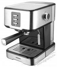 Heinner Brassile HEM-850IXBK Kézi eszpresszó kávéfőző, 850W, 15 bár, kivehető víztartály 1.5L, dupla inox szűrő, Fekete/Inox Konyhai termékek - Kávéfőző / kávéörlő / kiegészítő - Presszó kávéfőző - 495675