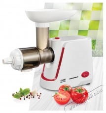 Heinner HMP-1340WH, 1340W, paradicsom / bogyós gyümölcs, fordított funkció, madárkapacitás, fehér Konyhai termékek - Konyhai kisgép (előkészítés / feldolgozás) - Húsdaráló - 495581